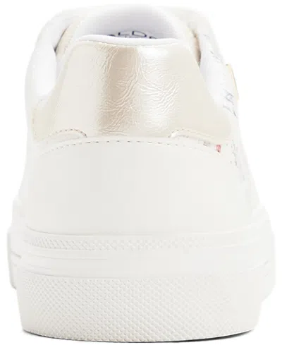 Aldo Sadie Platform Sneaker In White