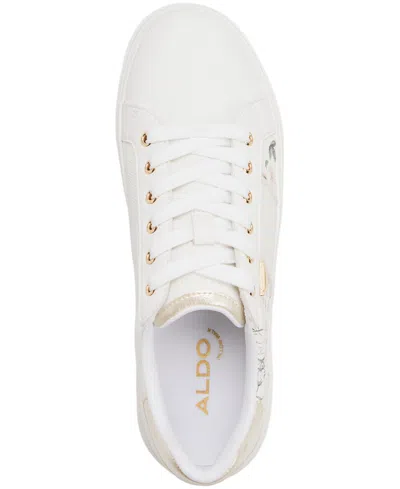 Aldo Sadie Platform Sneaker In White