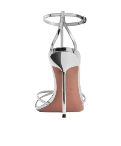 Paris Texas Lidia T Leather T-strap High Heel Sandals In Multi