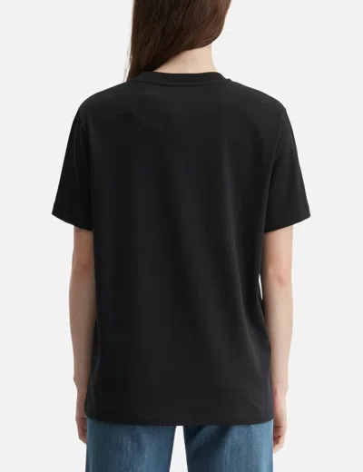 A.p.c. A. P.c. Standard Regular Fit T-shirt In Black/黑色/블랙/ブラック