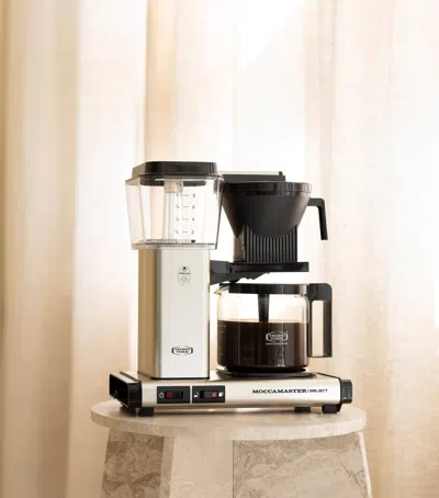 Moccamaster Kbg Select Filter Coffee Machine In Metallic