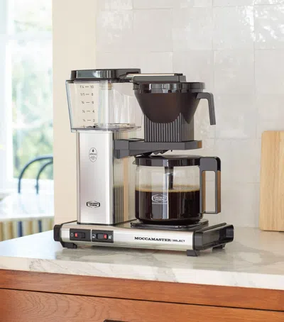 Moccamaster Kbg Select Filter Coffee Machine In Metallic