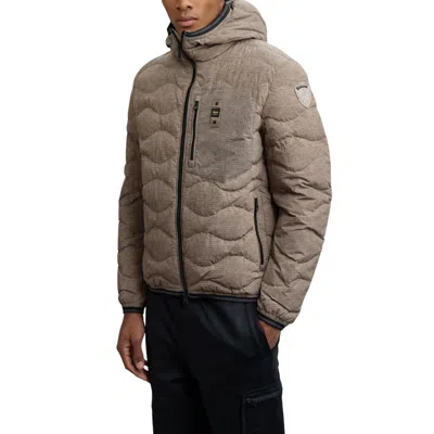 Blauer Brown Polyester Coat In Brown