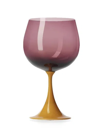 Nasonmoretti Burlesque Borgogna Glass In Multi
