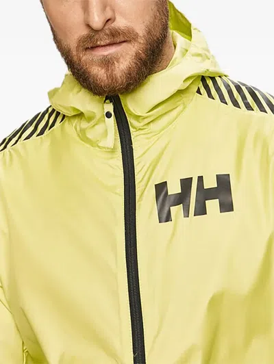 Helly Hansen 로고 프린트 후드 윈드브레이커 In Multi