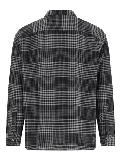 Sunflower Casual Shirt Checked Pattern Long Sleeves In Gray