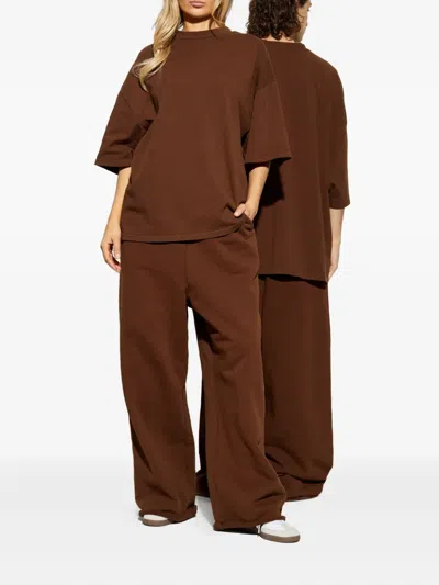 Entire Studios 반소매 티셔츠 In Brown