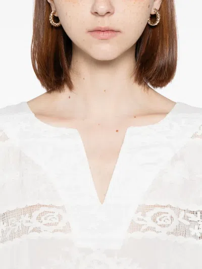 Bambah 로티스 미니 드레스 In White