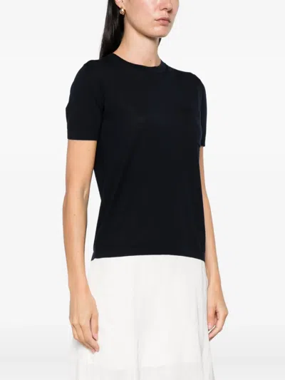 's Max Mara Wool T-shirt In Black