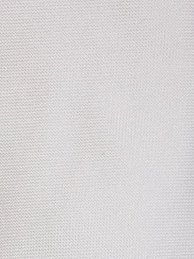 Dell'oglio 실크 넥타이 In White