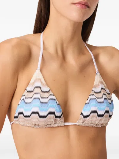 Missoni Zigzag Bikini Set In Multi