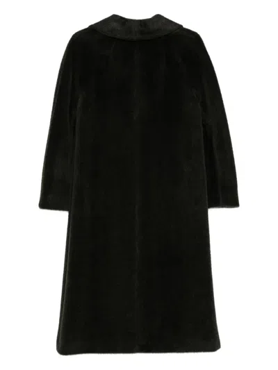 's Max Mara 더블 브레스티드 코트 In Black