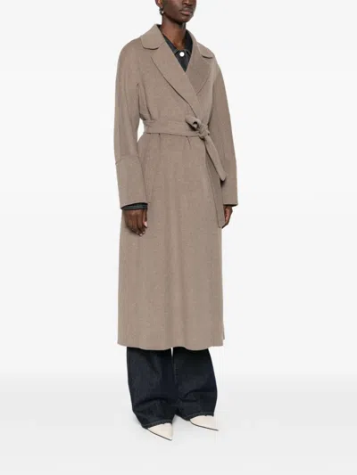 's Max Mara Wool Coat In Gray