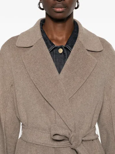 's Max Mara Wool Coat In Gray