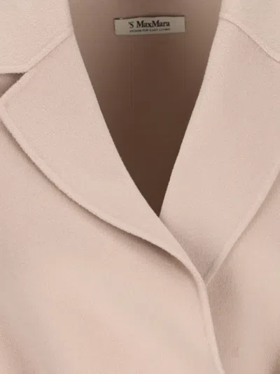 's Max Mara Belted Coat In Neutral