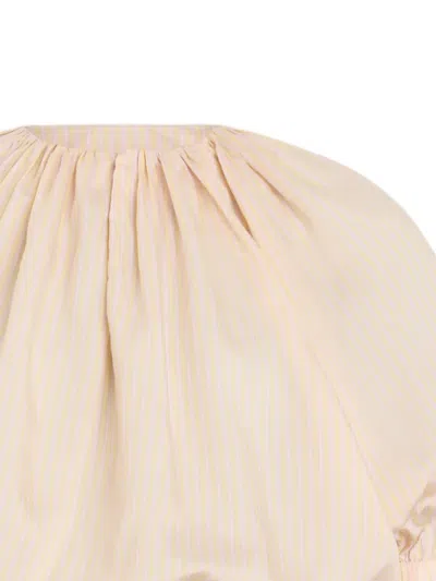 Patou Striped-pattern Top In Neutral