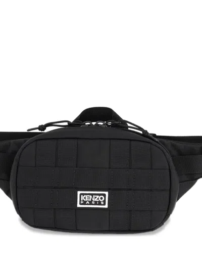 Kenzo Explorer Belt Bag Pouch Adjustable Strap In Black