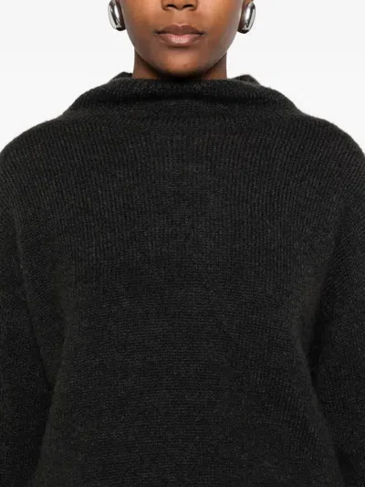 S Max Mara 크루 넥 스웨터 In Black