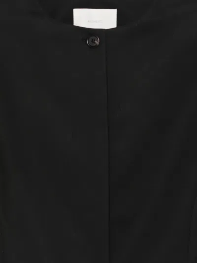 Amomento 버튼 업 재킷 In Black