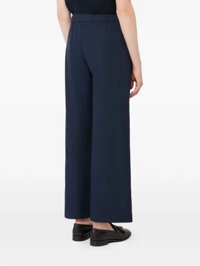 's Max Mara Smmargento Drawstring Trousers In Blue
