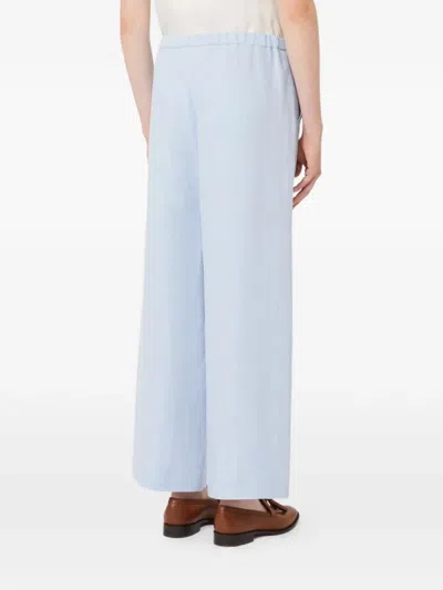 's Max Mara Drawstring Trousers In Blue