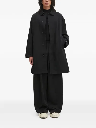 Visvim Buttoned Jacket In Black