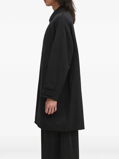 Visvim Buttoned Jacket In Black