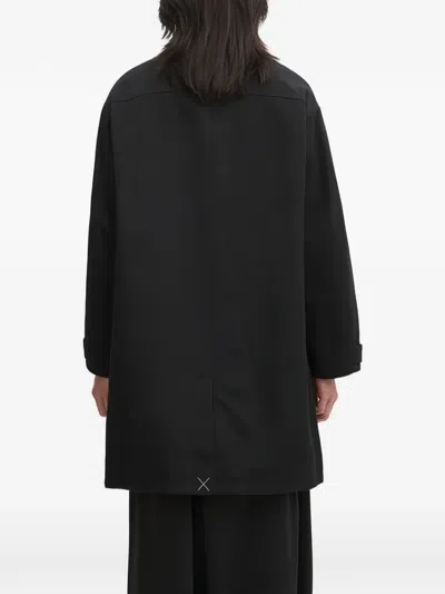 Visvim Buttoned Jacket In Black