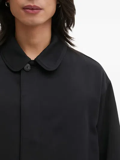 Visvim Buttoned Jacket In Black