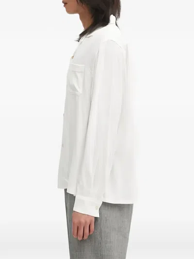 Visvim 키시 포켓 셔츠 In White
