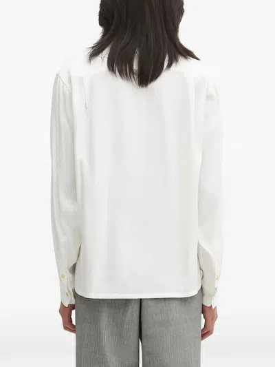Visvim 키시 포켓 셔츠 In White
