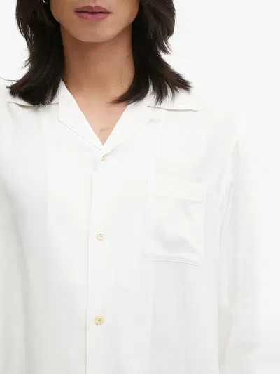 Visvim 키시 포켓 셔츠 In White