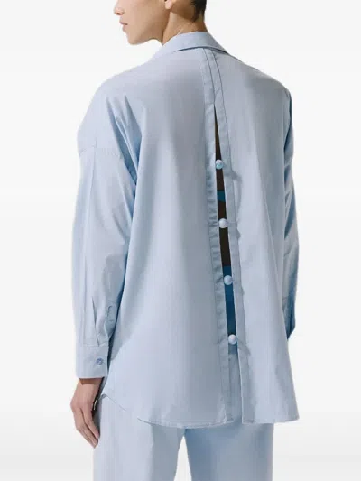 Baobab 웨이라 백 슬릿 셔츠 In Blue
