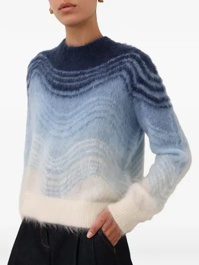 Zimmermann Patterned Sweater In Multi