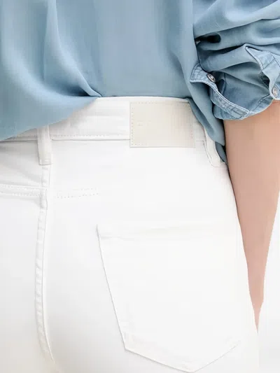 Dkny Flared Jeans In White