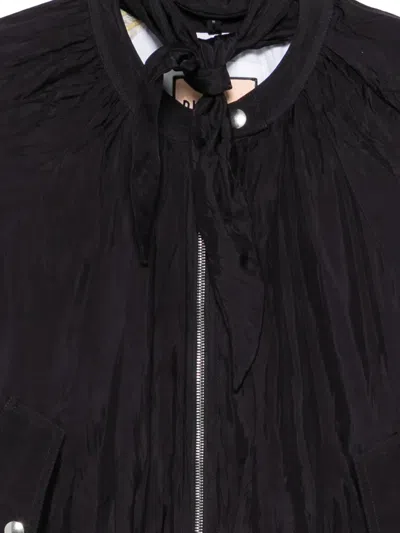 Plan C Zipped Jacket In Black