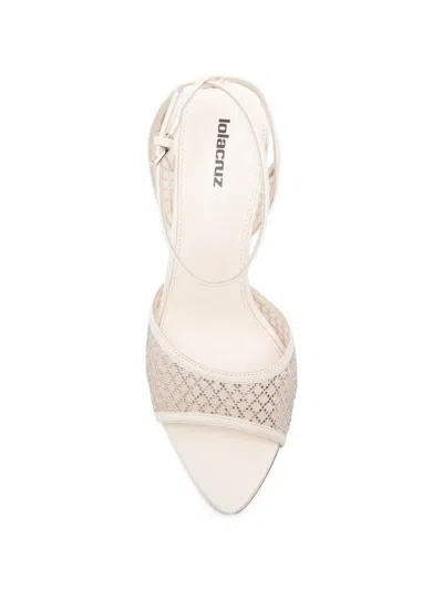 Lola Cruz Ruby Sandals In Neutral