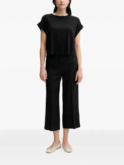 Benetton 크롭 팬츠 In Black