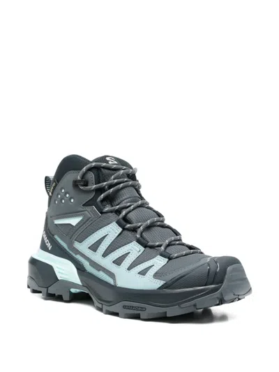 Salomon Low Sneaker Mesh Panels Pull Tab Sole In Blue