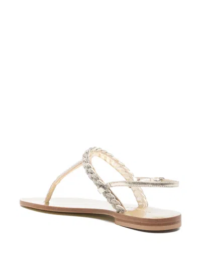 Eddi Cuomo T-strap Sandals In Multi