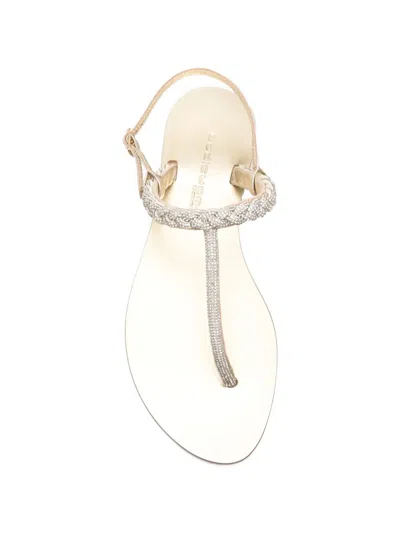 Eddi Cuomo T-strap Sandals In Multi