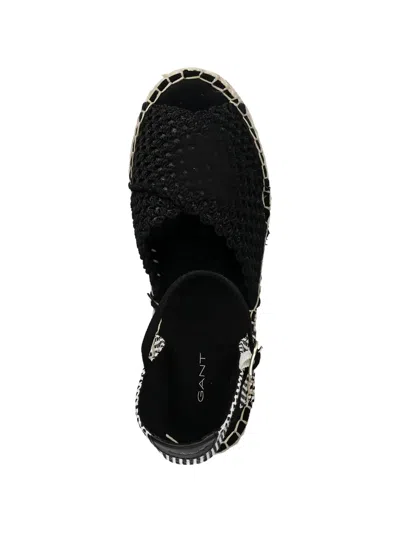 Gant Ankle-strap Espadrilles In Black
