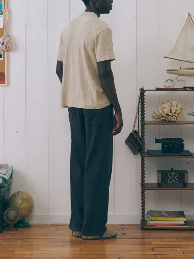Maison Labiche 하트 패치 폴로 셔츠 In Brown