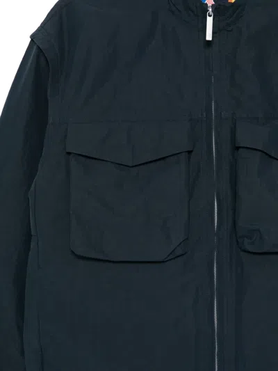 K-way Orian Flap-pocket Jacket In Black