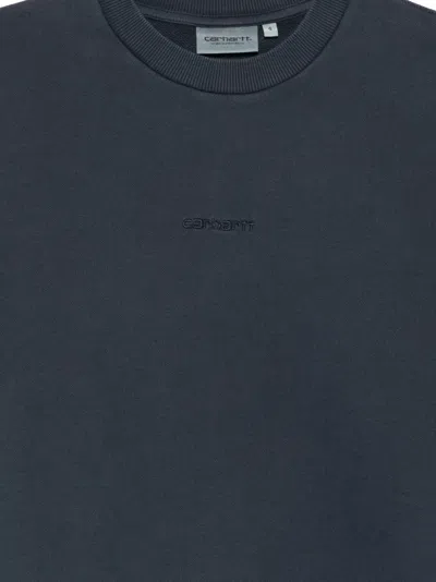 Carhartt 크루넥 스웨트셔츠 In Blue