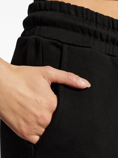 Versace Jeans Couture Drawstring Shorts In Black