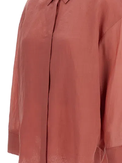 S Max Mara Button-up Shirt In Brown