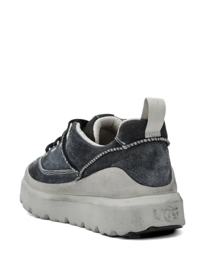 Ugg Sneakers Chunky Sole Pull Tab Contrast Stitching In Gray