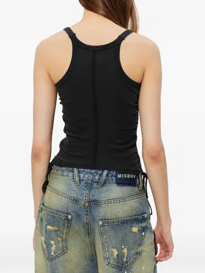 Misbhv Drawstring Top In Black