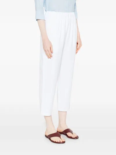 Dusan 밴딩 팬츠 In White